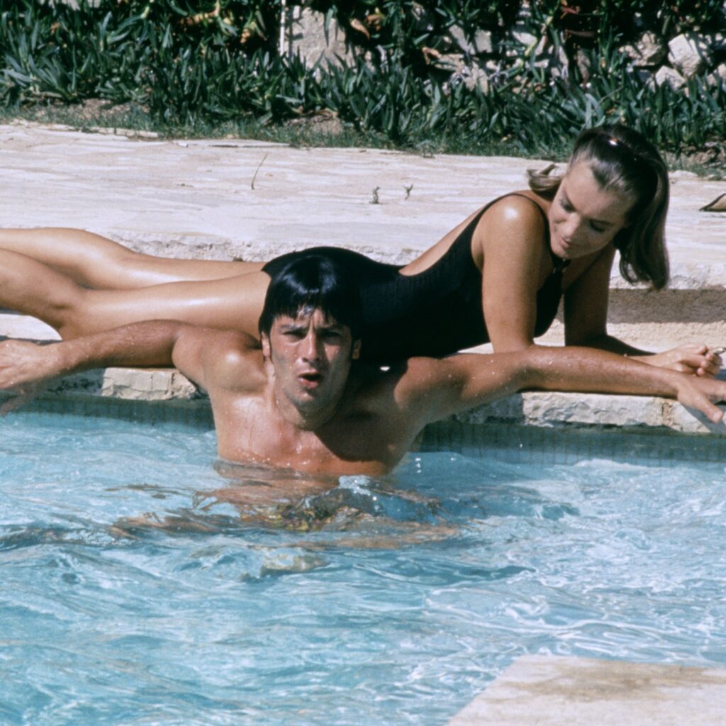 Alain Delon & Romy Schneider